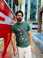 Eternal Bloom- Embroidered Kamal T-Shirt