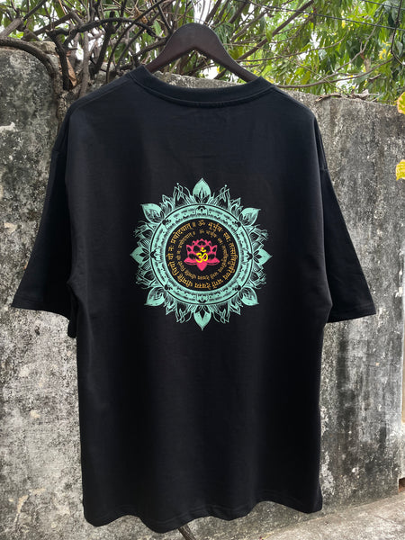 Embroidered Mandala T-Shirt - Anahaत