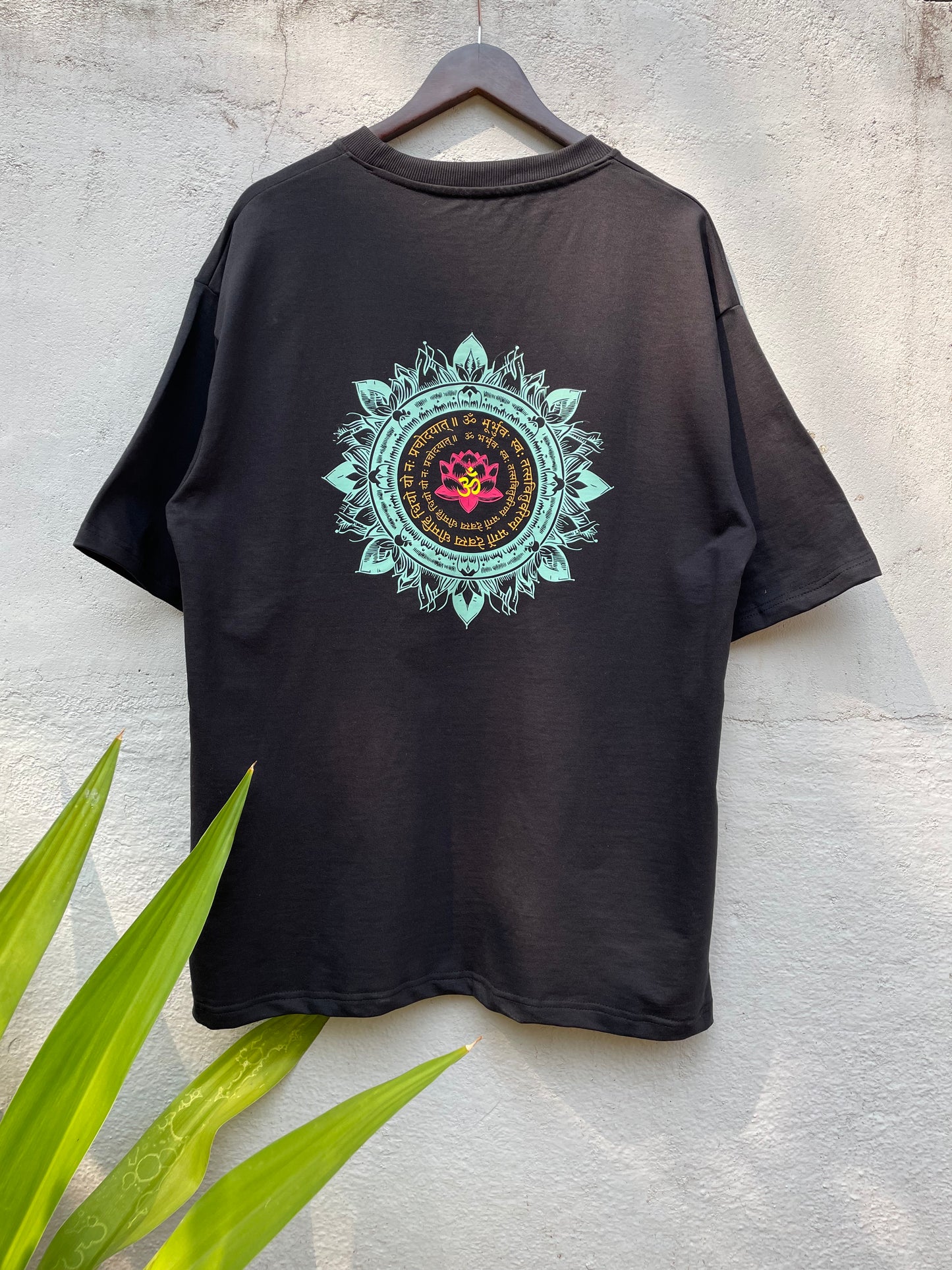 Embroidered Mandala T-Shirt - Anahaत