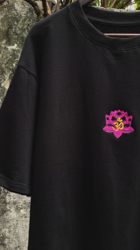 Embroidered Mandala T-Shirt